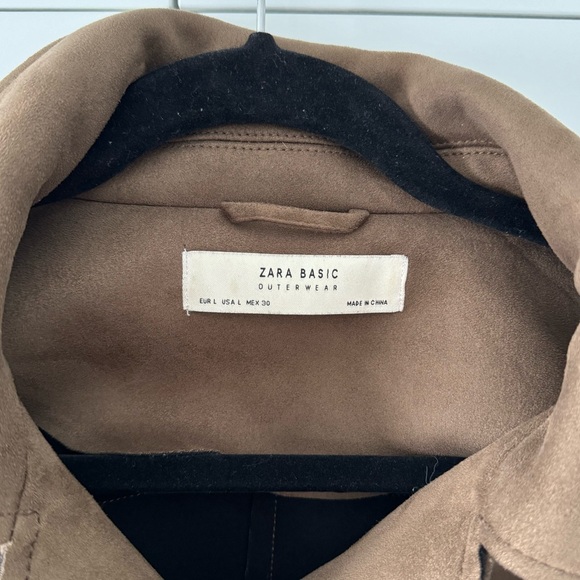 Zara Suede Moto Jacket - Picture 2 of 2